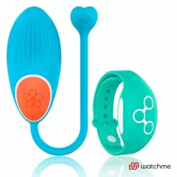 Виброяйцо с пультом управления WEARWATCH EGG WIRELESS TECHNOLOGY WATCHME BLUE / AQUAMARINE