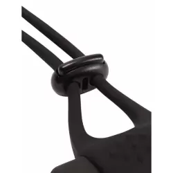 Виброкольцо-лассо Pornhub Vibrating Tighten Up Ring - черный