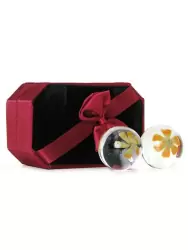 Вагинальные шарики Ben Wa Balls Yellow Blossom стеклянные