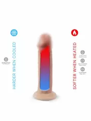 Реалистичный фаллоимитатор SILEXD Model 1, 19 см, силикон, телесный