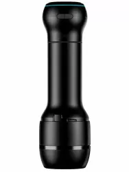 Набор Kiiroo: Мастурбатор Feel Stroker Mouth + интерактивная насадка PowerBlow, со всасывающим эффектом, черный