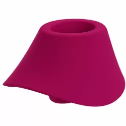 Компактный вибратор-кролик Womanizer Blend с бесконтактной клиторальной стимуляцией, 13,8 см, малиновый