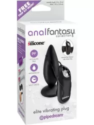 Анальная пробка Elite Vibrating Plug с пультом