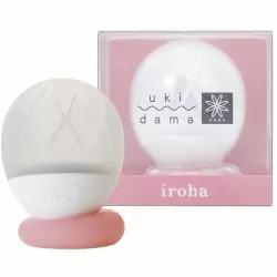 Мини-вибратор Iroha Ukidama Hana. 4 настройки вибрации, ABS/Силикон, водонепроницаемый