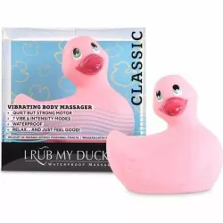 Вибратор-уточка Big Teaze Toys I Rub My Duckie 2.0, розовый