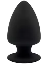 Анальная пробка SILEXD Plug Model 1, 11 см, силикон, черный