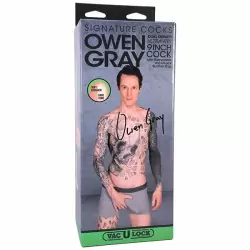 Реалистичный фаллоимитатор Owen Gray Signature Cocks, 23,5 см, с присоской, ULTRASKYN