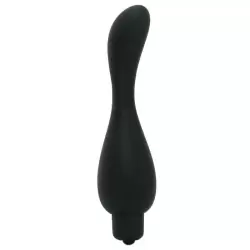 Анальный стимулятор Vibrating Smoothy с вибрацией – черный