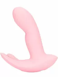 Вибратор Shots Toys Wearable Fingering Motion, 10 режимов, с пультом управления, розовый