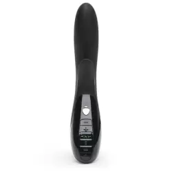 Вибратор-кролик с электростимуляцией Daring Danny Black Edition – черный