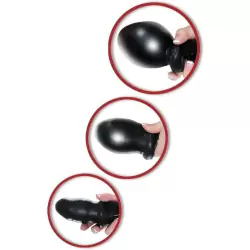 Кляп в форме фаллоса Inflatable Ball Gag надувной - черный