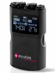 Источник импульсов Mystim Tension Lover 2, с цифровым управлением, 7 программ, черный