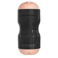 Двухсторонний мастурбатор вагина-анус Tight Grip Pussy & Ass - черный