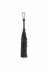 Многохвостая плеть (флогер) Leather Suede Barbed Wired Flogger