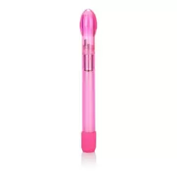 Мультискоростной вибромассажер Slender Tulip Wand – розовый