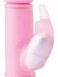 Вибратор с дистанционным пультом Thrusting Rabbit Pearl