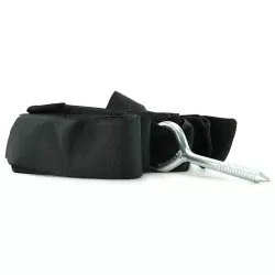 Фиксатор с наручниками и креплением для потолка Fantasy Strap – черный