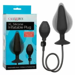Расширяющаяся анальная пробка с отсоединяющимся шлангом XL SILICONE INFLATABLE PLUG