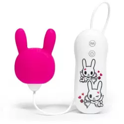 Клиторальный вибростимулятор Tokidoki Bunny в форме зайчика – розовый