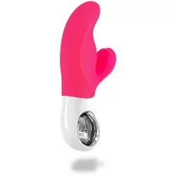 Инновационный вибратор-кролик Fun Factory Miss Bi, 17 см, силикон, розовый