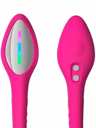 Интерактивное виброяйцо Lovense Lush 4, программируемое управление со смартфона, с LED-подсветкой, силикон