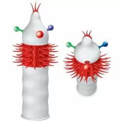 Презерватив Luxe «Французский связной» со стимулирующими усиками и шариками - 1 шт