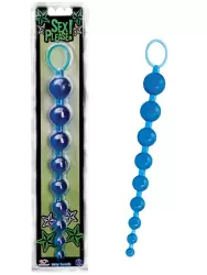 Анальная цепочка TLC Sex Please! Sexy Beads – голубая