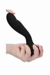 Вибромассажер для точки G или простаты Finesse (черный)