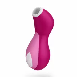 Перезаряжаемый водонепроницаемый волновой стимулятор клитора Satisfyer Pro Penguin – розовый