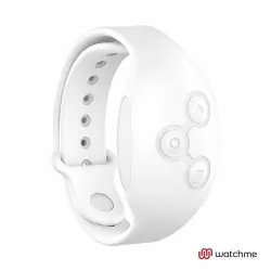 Вибратор для пар с пультом-часами WEARWATCH DUAL PLEASURE WIRELESS TECHNOLOGY WATCHME INDIGO / SNOW