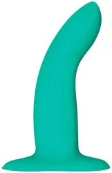 Гибкий фаллоимитатор Fun Factory Limba Flex S, 12 см, силикон, зеленый