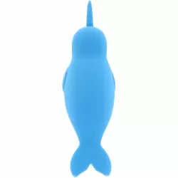 Вибромассажер Unihorn of the Sea – Neigh Mo с точечной стимуляцией, голубой