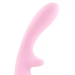 Вибромассажер со стимуляцией клитора перезаряжаемый Entice Emilia – розовый