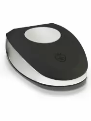 Анальная вибропробка Mystim Buttplug Rocking Vibe S, подключается к источнику электроимпульсов, 9,5 см, черный