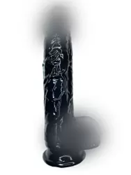 Реалистичный фаллоимитатор OnOna Midnight Strike, размер L, с присоской, черный