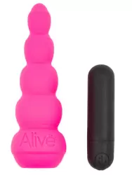 Элегантный анальнаый стимулятор Adrien Lastic Lance Pro, 13,8 см, с вибропулей, 10 режимов, силикон