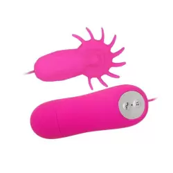 Многофункциональный вибростимулятор Boris с проводным пультом управления – розовый