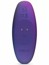 Анальная вибропробка EDC Supernova, 13, 8 см, с поступательными движениями, силикон, фиолетовый 