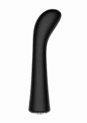 Гибкий вибратор Glimmer, 20,5 см, 10 режимов, силикон, черный