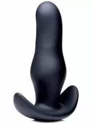 Анальная пробка Kinetic Thumping, с функцией толчков, 13,3 см, 4 режима, черный