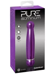 Вибромассажер Pure Aluminium Medium Purple – фиолетовый
