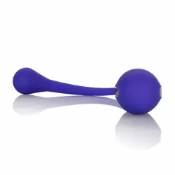 Виброяйцо Impuls Remote Kegel Exerciser с электростимуляцией – фиолетовый