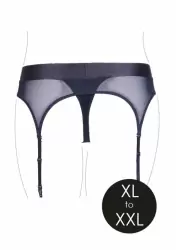 Гартер с трусиками для страпона и вибропулей - XL/XXL