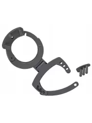 Петля для пояса верности Mystim для Pubic Enemy, с фиксацией мошонки, черная