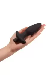 Анальная втулка с вибрацией Pornhub Vibrating Butt Plug - черный