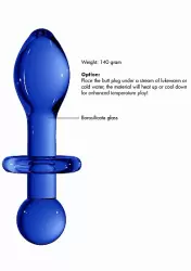 Анальная пробка Chrystalino Rocker