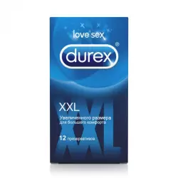 Презервативы Durex XXL увеличенного размера – 12 шт