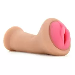Мастурбатор CyberSkin Pink Lips Pussy Stroker – телесный