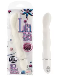 Водонепроницаемый вибромассажер Lia Magic Wand для точки G – белый