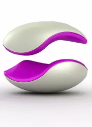 Вибратор для двоих ZINI DEUX - white